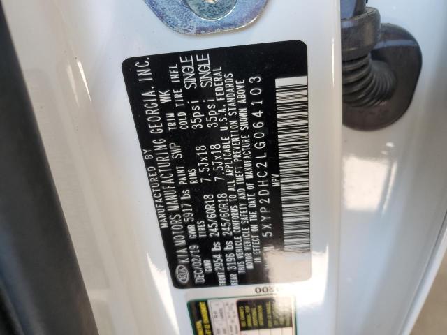 5XYP2DHC2LG064103 KIA Telluride Lx