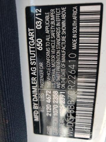 WDDGF8BB7CR226410 2012 Mercedes-Benz C 300 4Matic