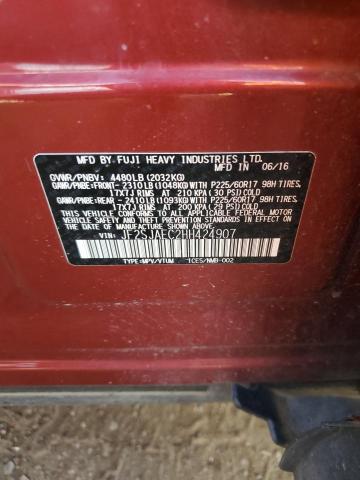 JF2SJAEC2HH424907 Subaru Forester 2.5i Premium