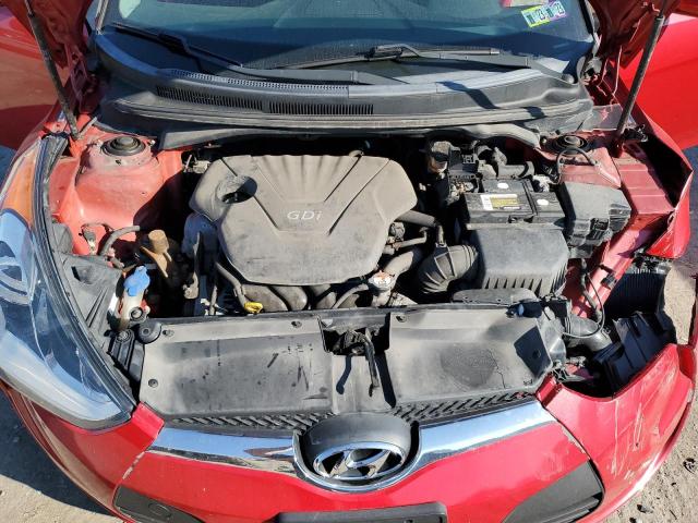 VIN: KMHTC6AD5FU233717 Auction: COPART Lot: 66857883 Location: PA - PITTSBURGH NORTH KMHTC6AD5FU233717 HYUNDAI VELOSTER 2015 RED Photo 11