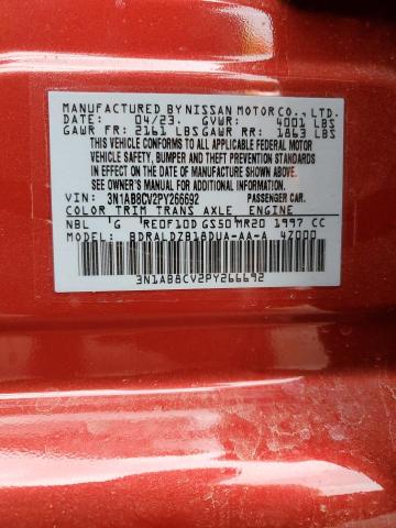 3N1AB8CV2PY266692 2023 Nissan Sentra Sv