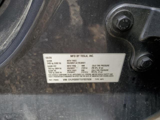 5YJYGDEF7LF037636 Tesla Model Y
