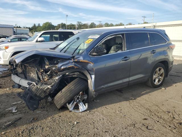 VIN 5TDDKRFH2ES016296 2014 Toyota Highlander, Limited no.1