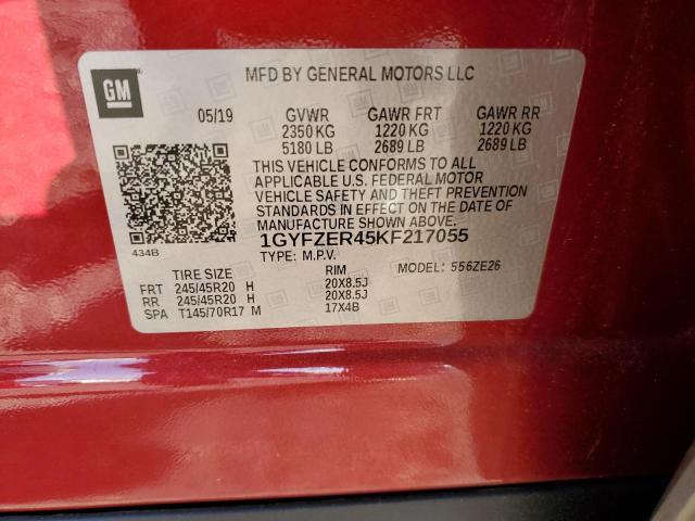 2019 CADILLAC XT4 SPORT - 1GYFZER45KF217055