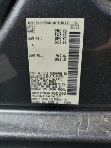 1N4BL4CVXMN390392 Nissan Altima SR 13