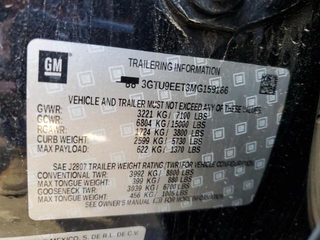 3GTU9EET3MG159166 GMC Sierra K1500 At4
