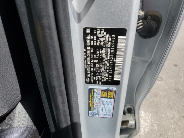 5XYPG4A35GG149468 KIA SORENTO LX