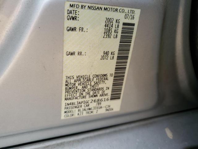 1N4BL3AP1GC268616 Nissan Altima 3.5sl