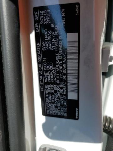 2018 VOLVO XC60 T6 IN - YV4A22RL3J1010165