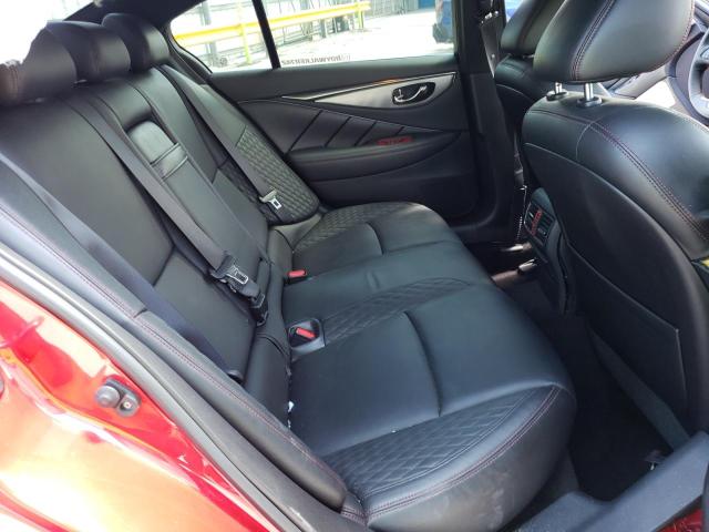 JN1FV7AP6JM460387 Infiniti Q50 Red Sport 400