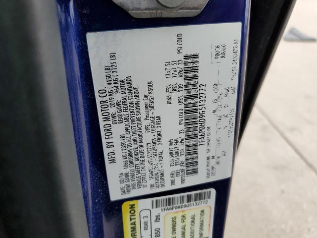 1FA6P0HD9G5132772 Ford FUSION SE