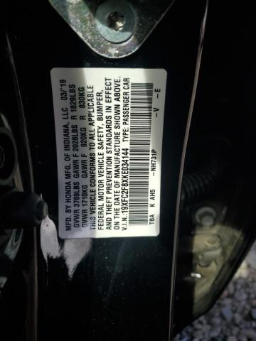 19XFC2F8XKE034144 Honda Civic Sport