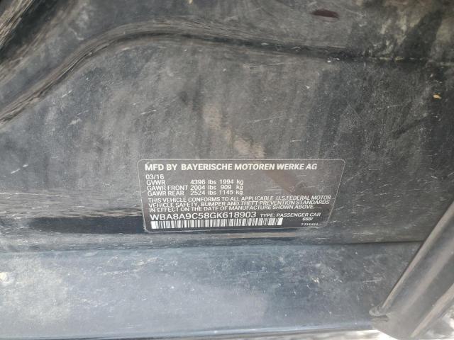 WBA8A9C58GK618903 BMW 320 I