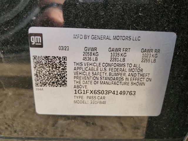 2023 CHEVROLET BOLT EV 2L - 1G1FX6S03P4149763