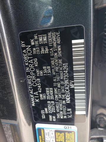 2022 KIA SELTOS NIG KNDEUCA29N7304261