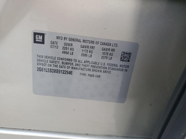 2G61L5S3XE9122946 Cadillac XTS
