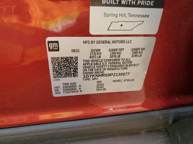 1GYKNHRS9PZ130677 Cadillac Xt5 Sport