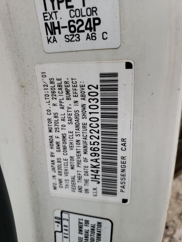 JH4KA96522C010302 2002 Acura 3.5Rl