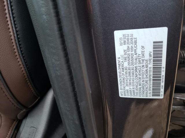 5FNYG1H86PB015516 Honda Pilot Elite