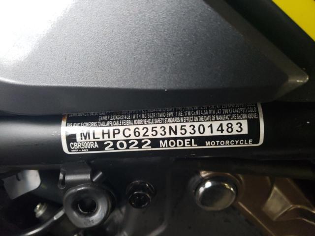 2022 HONDA CBR500 RA MLHPC6253N5301483