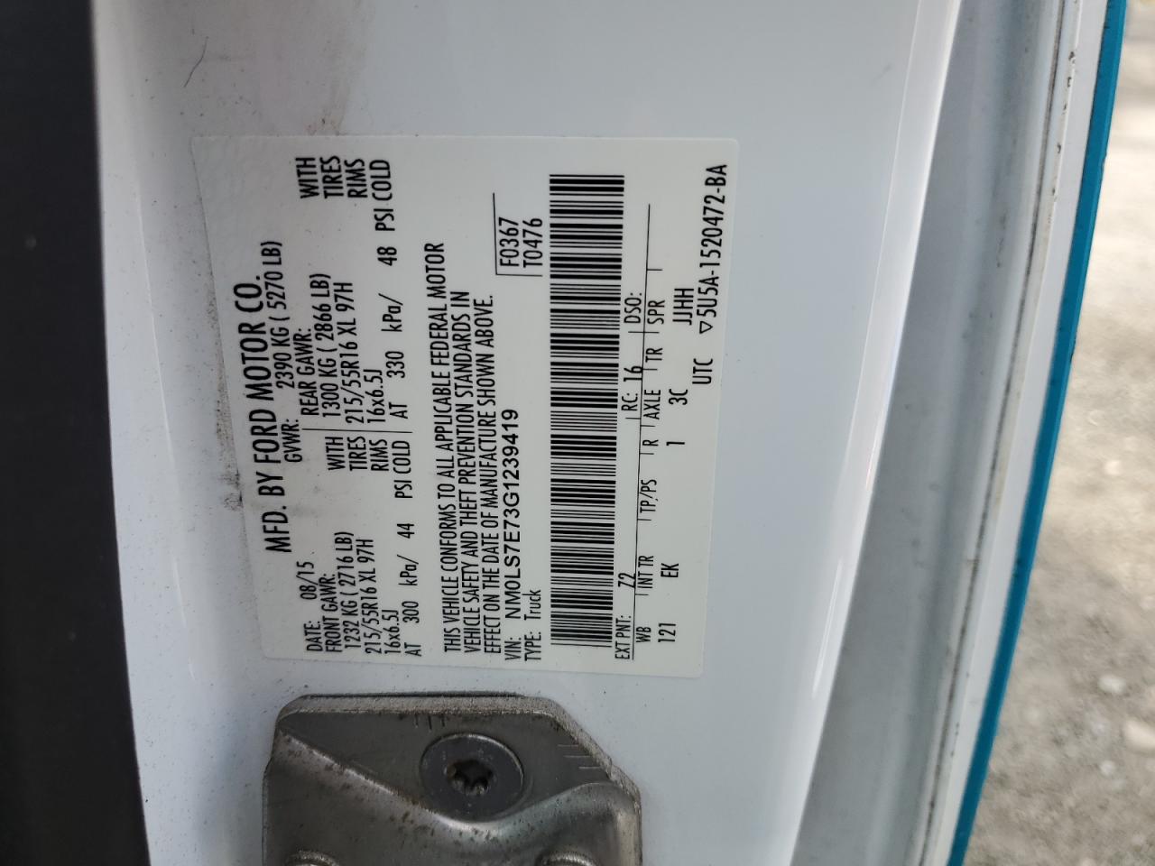 NM0LS7E73G1239419 2016 Ford Transit Connect Xl