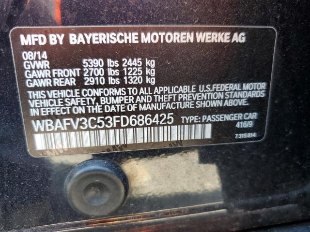 2015 BMW 535 D XDRI - WBAFV3C53FD686425