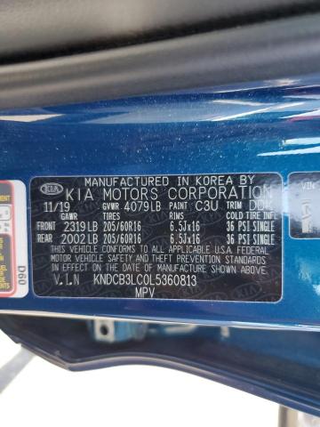 KNDCB3LC0L5360813 KIA NIRO LX