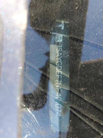 7SAYGDEF7NF401074 Tesla Model Y