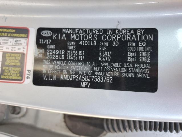 KNDJP3A58J7583762 KIA SOUL +