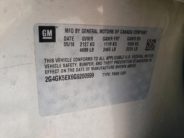 2G4GK5EX6G9200999 Buick Regal
