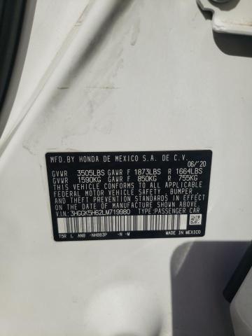 2020 HONDA FIT SPORT - 3HGGK5H62LM719980
