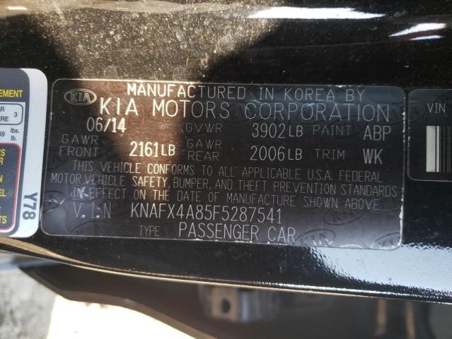 KNAFX4A85F5287541 KIA FORTE EX