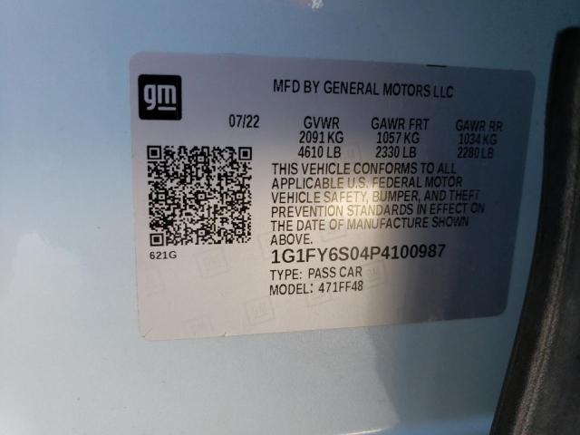 1G1FY6S04P4100987 Chevrolet Bolt EUV L 12