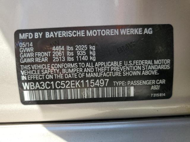 WBA3C1C52EK115497 BMW 328 I Sulev