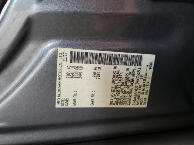1N4AA6AP8JC367881 Nissan Maxima 3.5s