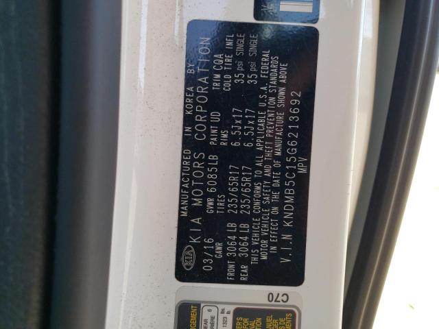 KNDMB5C15G6213692 KIA SEDONA LX