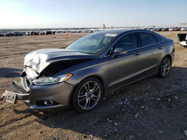 Lot #2484592752 2013 FORD FUSION TIT salvage car