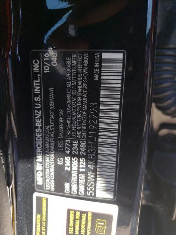 55SWF4KB3HU192993 Mercedes-Benz C 300 4matic