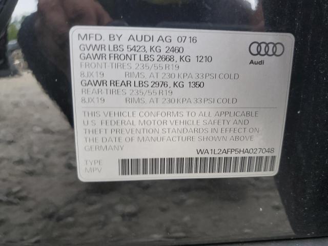 VIN WA1L2AFP5HA027048 2017 Audi Q5, Premium Plus no.13