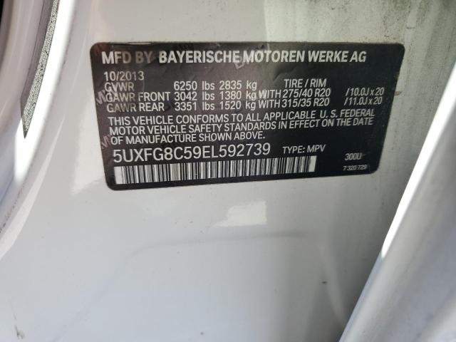 5UXFG8C59EL592739 2014 BMW X6, photo no. 13