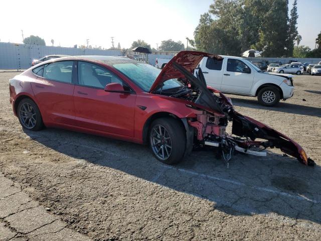  TESLA MODEL 3 2022 Червоний