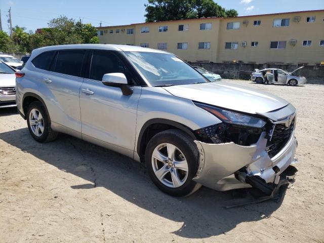 VIN 5TDZZRAH5LS501487 2020 Toyota Highlander, L no.4