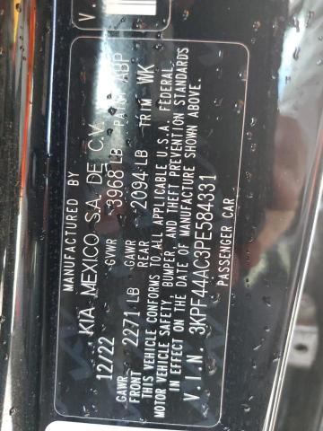 3KPF44AC3PE584331 KIA FORTE GT