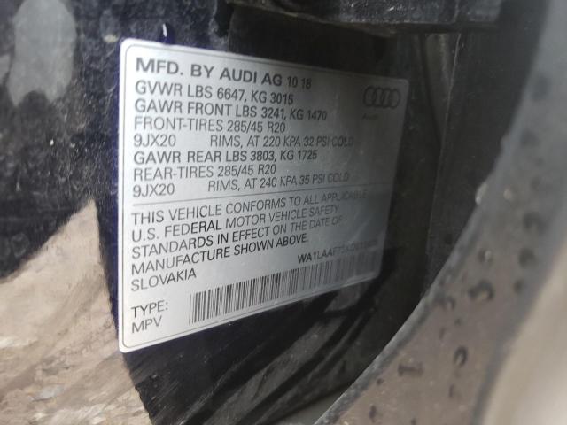 VIN WA1LAAF73KD015408 2019 Audi Q7, Premium Plus no.13