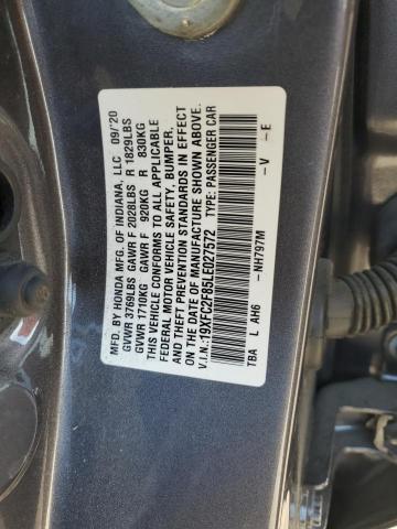 19XFC2F85LE027572 Honda Civic Sport