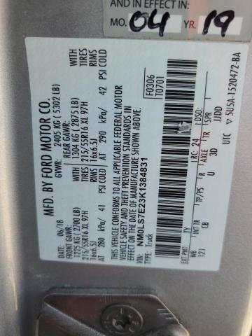 2019 FORD TRANSIT CO - NM0LS7E23K1384831