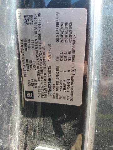 1GTH6CEA6H1270215 GMC CANYON SLE