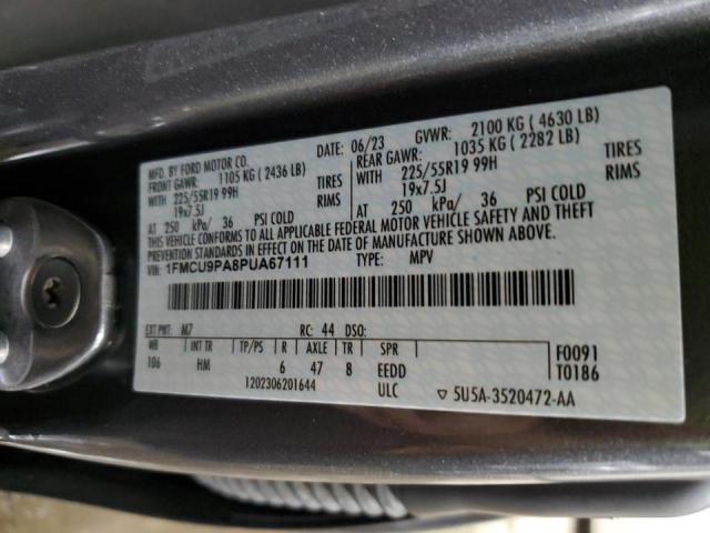 2023 FORD ESCAPE ST - 1FMCU9PA8PUA67111