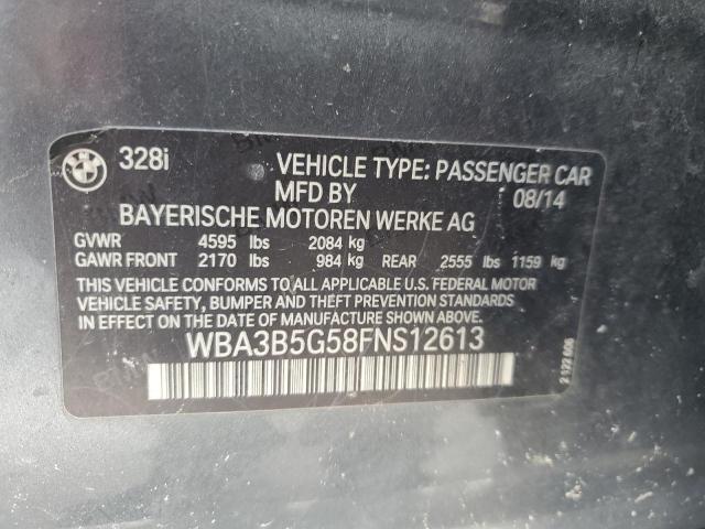 WBA3B5G58FNS12613 BMW 328 Xi Sulev