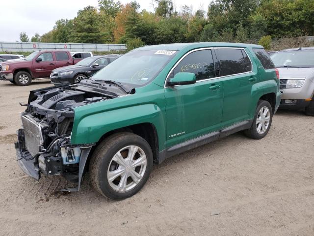 Lot #2406870971 2017 GMC TERRAIN SL salvage car